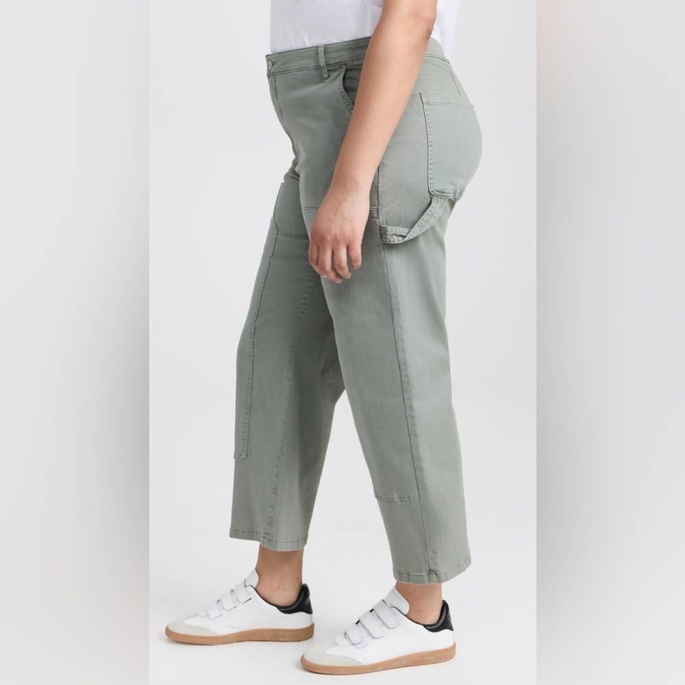 Pistola Denim Ashton Pant in Wild Fern Size 32 Chinos Sage Green Ankle - Picture 5 of 9
